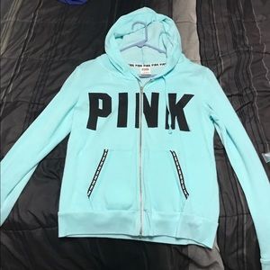 PINK full zip up